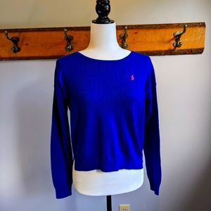 Polo by Ralph Lauren Girls sweater size large. EUC